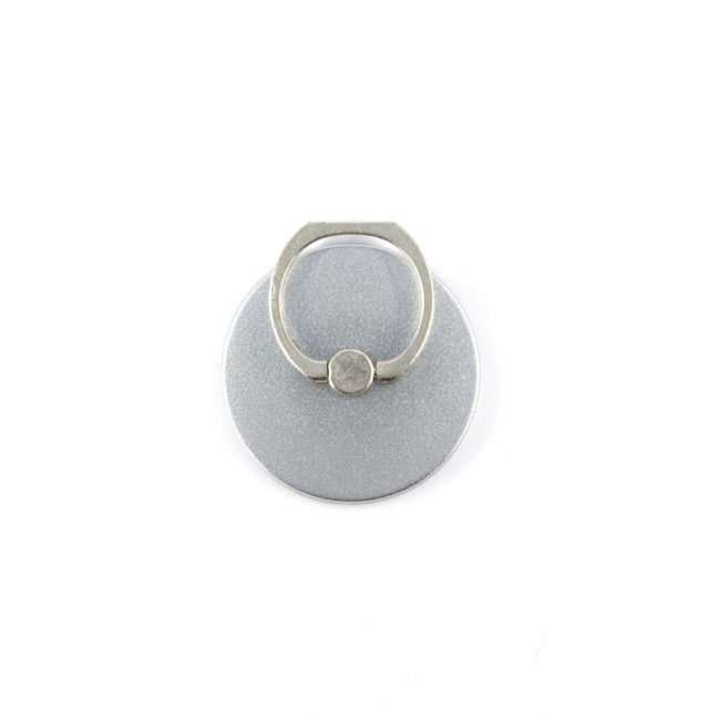 basicircle anneau argent gris rond bague support 360 degres telephone phonebague specialiste 3