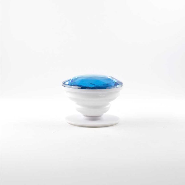 cricri damour bague support anneau pour telephone diamant brute bleu airbag phonebague specialiste