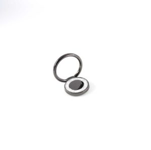 fashionpaillette bague anneau support pour telephone magnetique metal noir paillette 360 degres phonebague specialiste