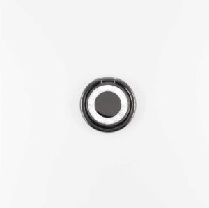 fashionpaillette bague anneau support pour telephone magnetique metal noir paillette 360 degres phonebague specialiste 2