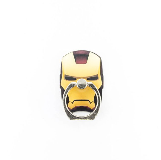 tony ironman marvel comics bague support anneau pour telephone phonebague specialiste